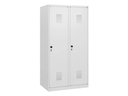 schoollocker,HxBxD 1530x800x500mm,2vak,vak B 400mm,draaigrendel