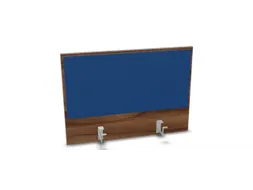 opzetpaneel bureau aanbouw achter NP-tiepolo nut blauw 800mm