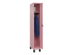 locker,HxBxD 1950x300x500mm,1vak,vak B 300mm,draaigrendel,voeten