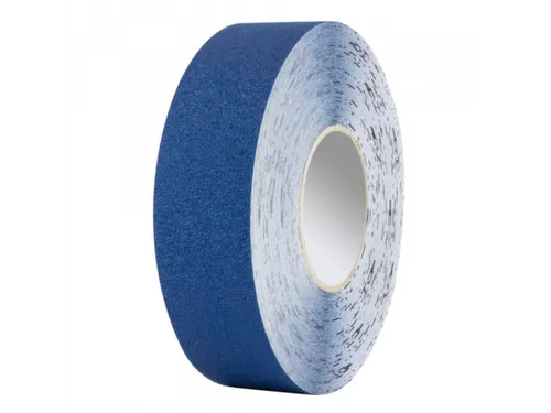 tape,vinyl,blauw,band LxB 25mx50mm,met antislip-eigenschappen