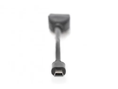 USB 2.0-adapterkabel OTG type mini B - A St/Bu 0,2m USB 2.0-compatibel