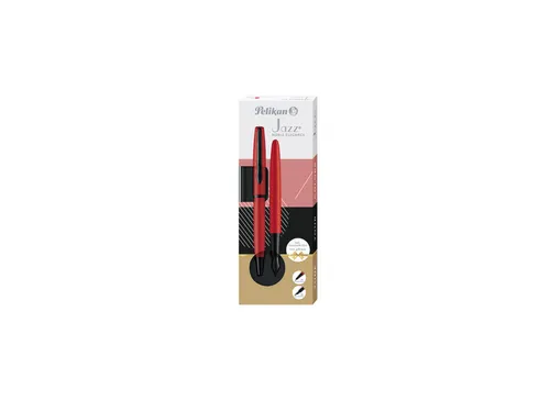 Schrijfset Pelikan Jazz Noble Elegance K36+P36 medium red