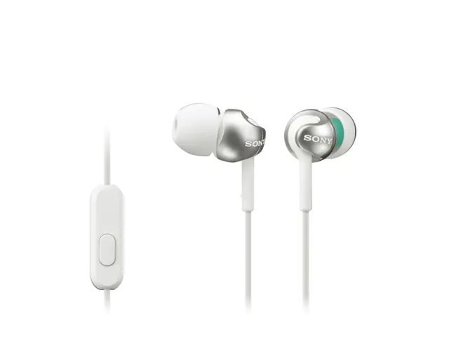 Oortelefoon Sony in-ear EX110 9mm wit