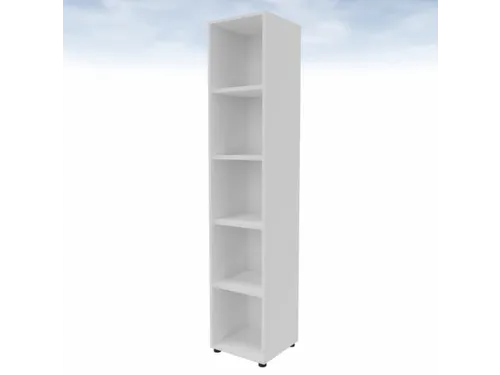 kantoorstelling,HxBxD 2140x430x450mm,4xhouten vloer,5ordnerhoogtes