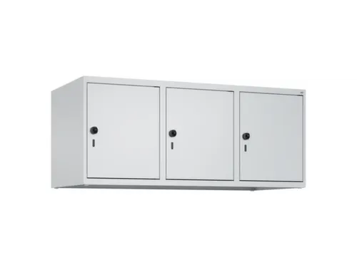 opzetkast,v. locker,3vak.,vak B 400mm,HxBxD 500x1200x500mm