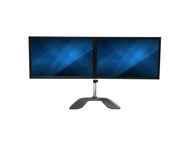 Bras articulé 2 écrans rticulé Acier & Alu