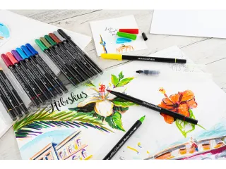 Sketch marker Eberhard Faber 18 stuks assorti kleuren - 4