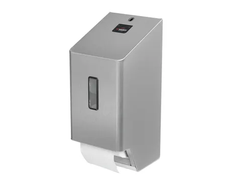 Toiletrol houder RVS Anti Vingerprint 2 Rollen Dispenser SMART-READY