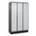 Z-garderobekast,HxBxD 1950x1200x500mm,vak B 200/400mm,cil.-slot,sokkel