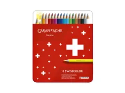Kleurpotloden Caran d'Ache Swisscolor 18stuks assorti