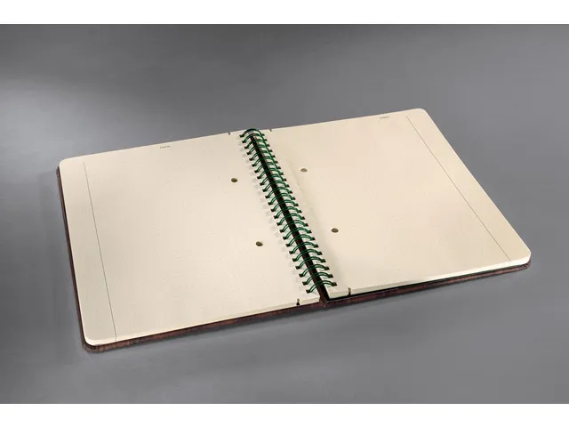 Carnet Conceptum A5 spirale BOIS dots 160pag 100gr