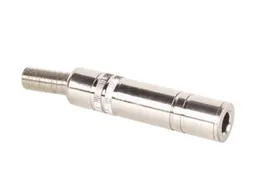 Vrouwelijke 6.35mm Stereo Jack - Verzilverd