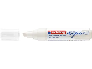 Acrylmarker edding e-5000 breed verkeerswit - 1