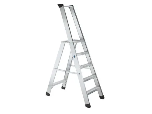 veiligheidsladder,eenzijdig,4treden m. R13-laag,stand H 1,06m