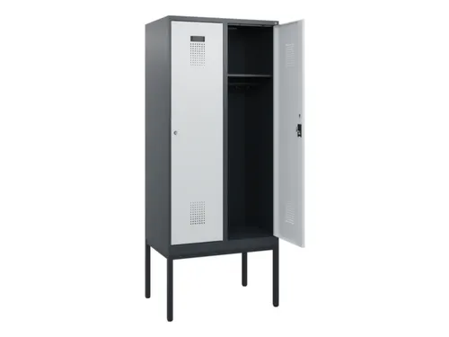 schoollocker,HxBxD 1950x800x500mm,2vak,vak B 400mm,cil.-slot