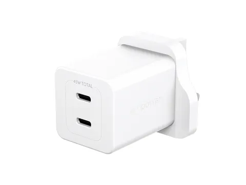 PanzerGlass empower by Turbo 45W Charger incl. 2 x USB-C | UK Pl