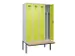 armoire vestiaire avec banc noir et blanc,HxlxP 2120x1200x815mm