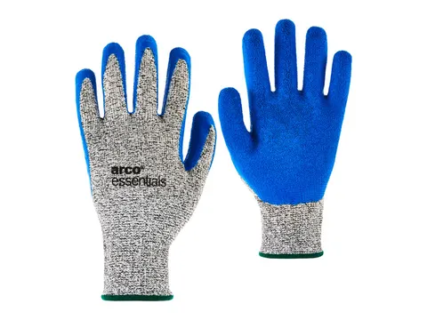 Werkhandschoen Arco Essentials snijbestendig Cut C latex maat 8