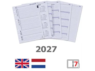 Agendavulling 2027 Kalpa A5 7dagen/2pagina's - 5