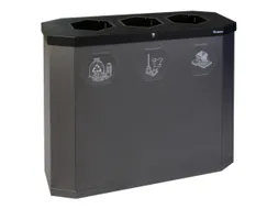 afvalverzamelstation,3x45l,HxBxD 830x950x355mm,3opening(en)