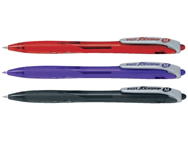 Stylo Bille Pilot Begreen Rex Grip Pointe moyenne 1.0mm Rouge