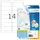 HERMA 5076 Premium Adresetiketten A4 99,1x38,1mm Wit 350 stuks