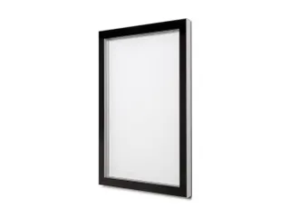 Vergrendelbaar Posterframe Slim Premium Design Outdoor A1 Alu/ Zwart - 2