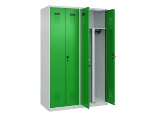 PBM-locker,HxBxD 1850x1200x500mm,4vak,vak B 300mm,draaigrendel - 1