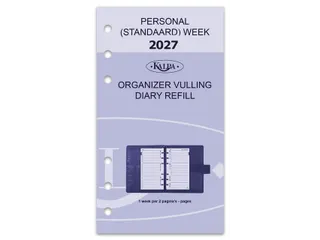 Agendavulling 2027 Kalpa Personal 7dagen/2pagina's - 1