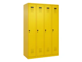 locker,HxBxD 1850x1200x500mm,4vak,vak B 300mm,draaigrendel - 3