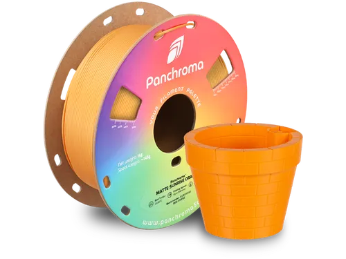 PLA Matte 1,75mm oranje 1kg Panchroma 3D Filament