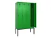armoire vestiaire noir et blanc,HxlxP 2120x1200x500mm,4compart.