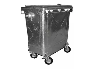Staalverzinkte container 770 liter - 1
