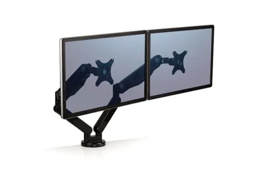 Monitorarm Fellowes Platinum Series dubbel horizontaal zwart