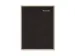 OUTLET Letterbord Zwart 60x80cm met houten lijst Wandmontage