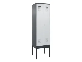 locker voor scheiding van kleding,HxBxD 2120x600x500mm,2vak - 2