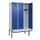 locker met bank,HxBxD 2120x1200x815mm,3vak,vak B 400mm,cilinderslot