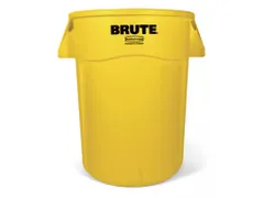 Ronde Brute Utility Container 166.5 Liter Geel Kunststof Rubbermaid