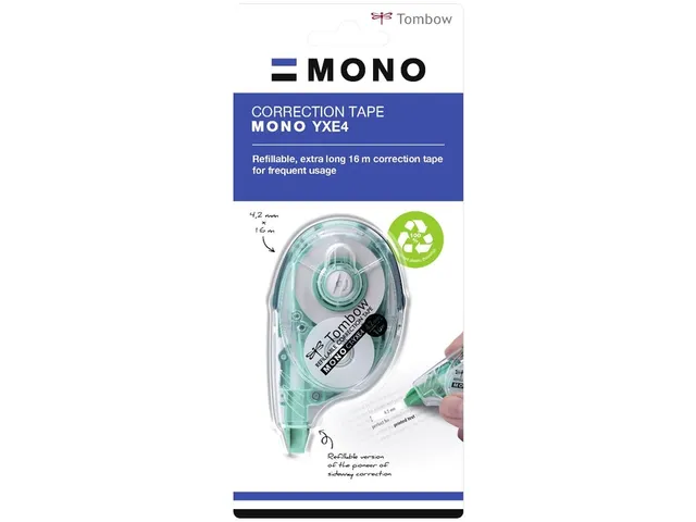 Correctietape Tombow MONO navulbaar 4.2mmx16m
