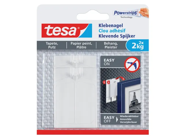 Klevende spijker Tesa behang en pleisterwerk 2kg