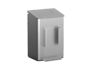 Hygiënebak 6 Liter Aluminium Met Zakjeshouder - 1