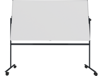 Legamaster UNITE kantelbaar Whiteboard 120x220cm zwart onderstel