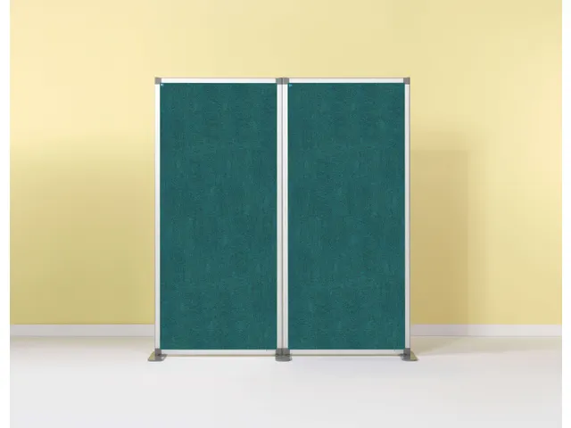 Scheidingswand Prikbord Camira 140x80cm dubbelzijdig