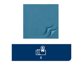 Tork 477914 Soft Dinnerservet Advanced Blauwgroen 39x39cm - 4