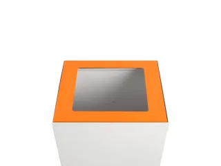 V-Part Top voor Modulaire Afvalbak 85 en 90 L Oranje - 2