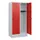 schoollocker,HxBxD 1630x800x500mm,2vak,vak B 400mm,draaigrendel,sokkel