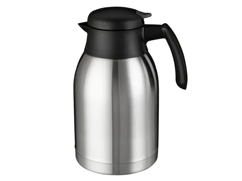 Thermoskan Bravilor dubbelwandig 2 liter RVS zwart
