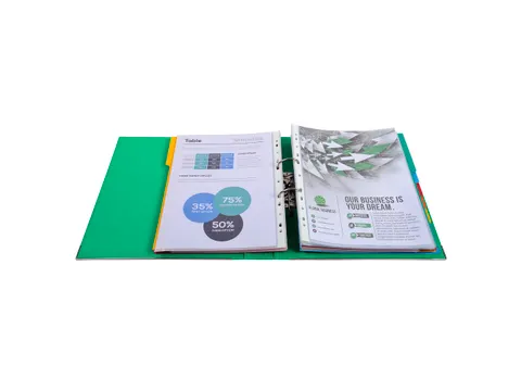 Classeur à levier Prem'Touch intérieur et extérieur en polypropylè