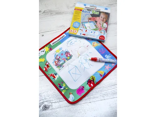 Tekenmat Eberhard Faber Aquafun 32x32cm incl. 1 waterstift