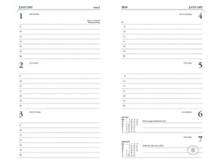 Agenda 2027 Ryam Memoplan 7 Mundior 7dagen/2pagina's zwart - 5